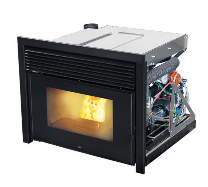 Вставка для камина на пеллетах MCZ QBOX 60 ARCH-00070693 - Вид №1