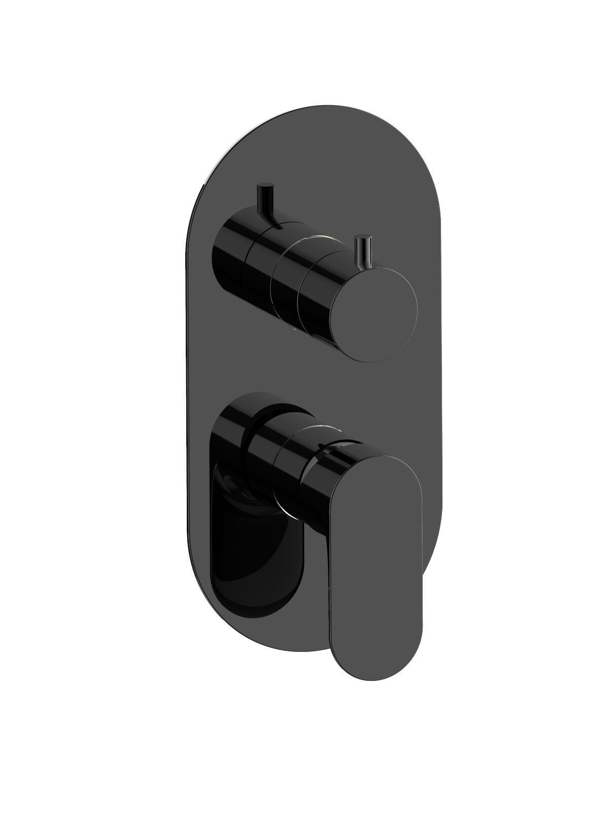 Однорычажный встраиваемый смеситель для душа с переключателем Rubinetterie Frattini Lea ARCH-00099458 - Вид №7