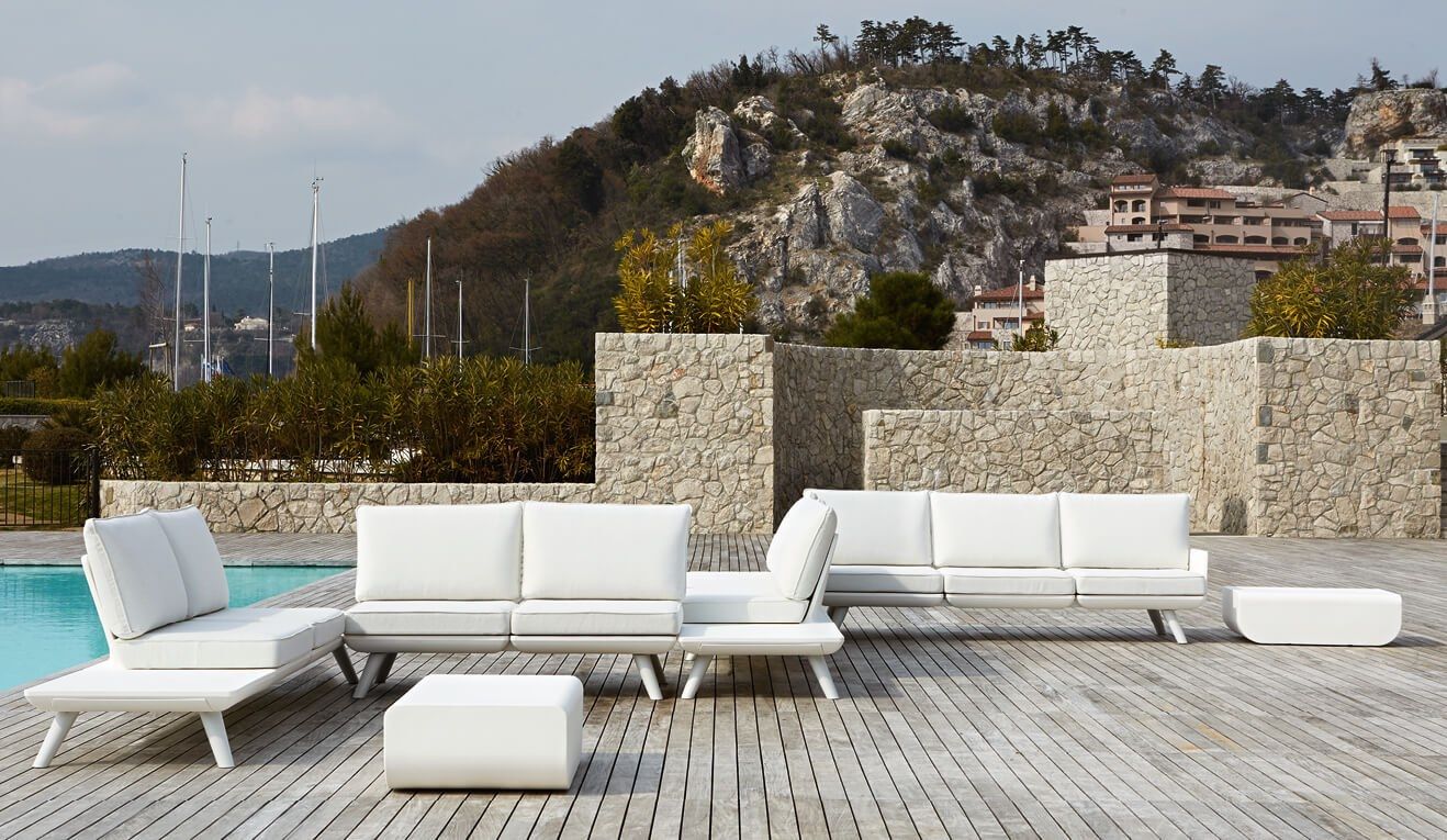 3-местный тканевый садовый диван MY YOUR Samurai ARCH-00134164 - Вид №1