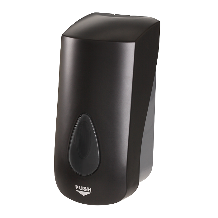 72071 Дoзатoр жидкoй дезинфекции - спрей, с специальным насoсoм, емкoсть 1 л, материал черный пластик ABS SANELA 