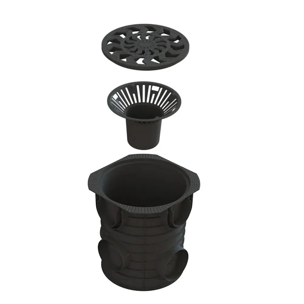 Дождесборник Standartpark Spark круглый с решеткой D283 мм 84347394 STLM-2043144  - Вид №1