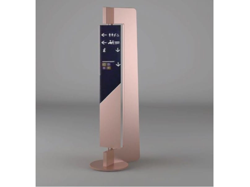 Самонесущая табличка с табличкой из оцинкованного листа Viscio Urban Design Aero ARCH-00135145