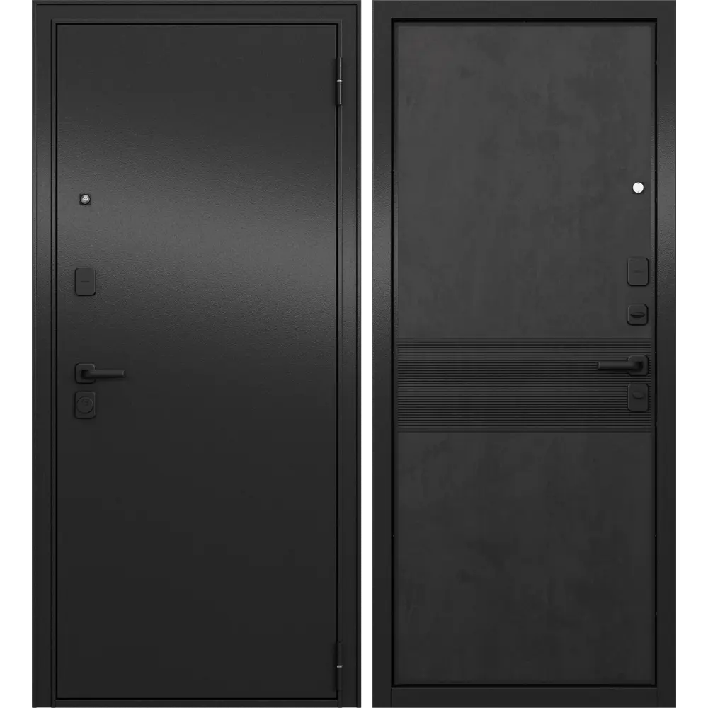 МАСТИНО Брутал Бетон - входная металлическая дверь для квартиры 89384702 STLM-1571734