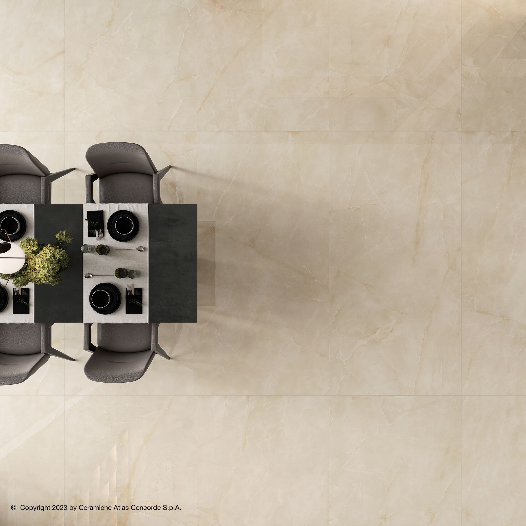Напольное / керамогранит с эффектом оникса Atlas Concorde Marvel Onyx ARCH-00100320 - Вид №27