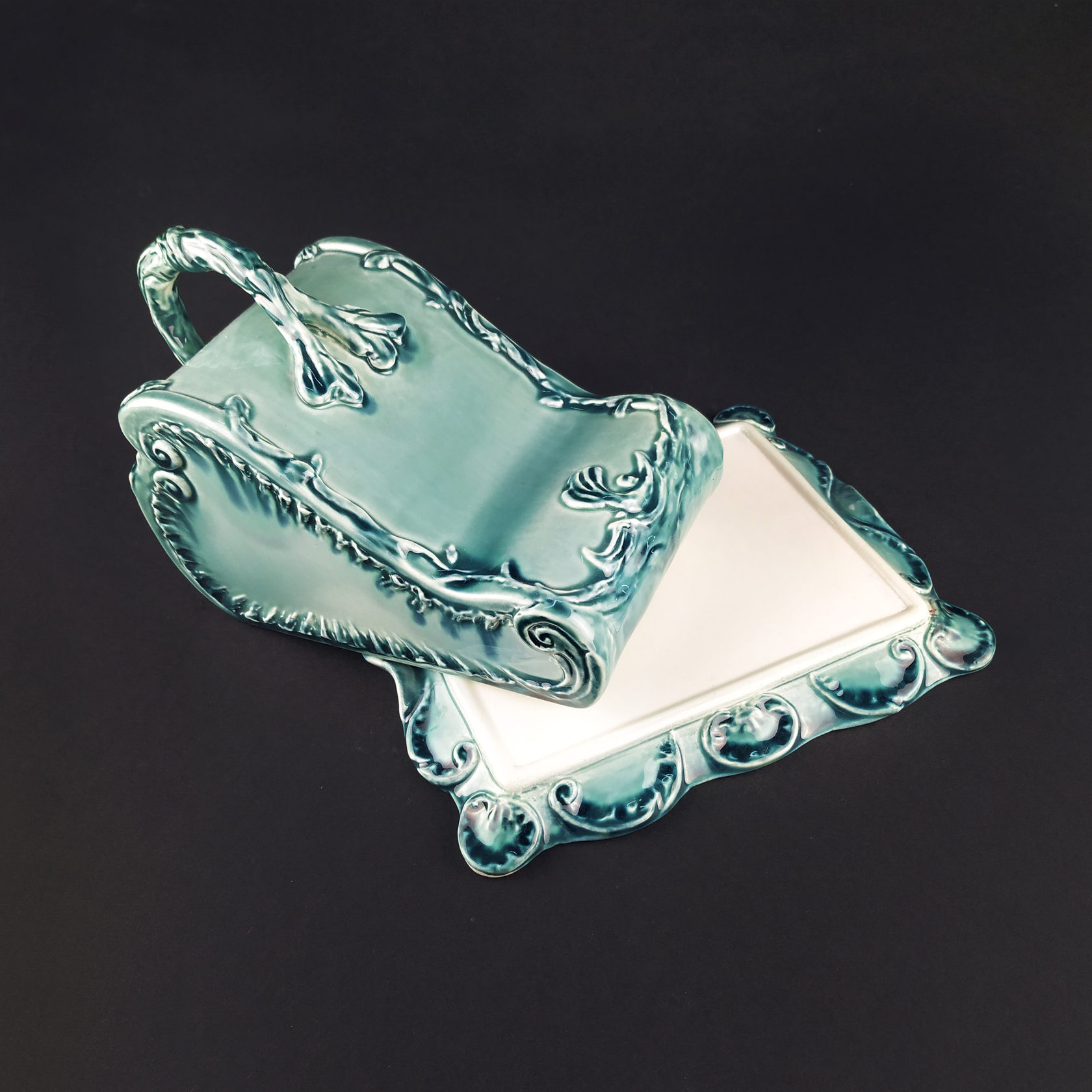 Сырница Голубой/розовый PROVANSFAIENCE sun-id-994685 - Вид №3