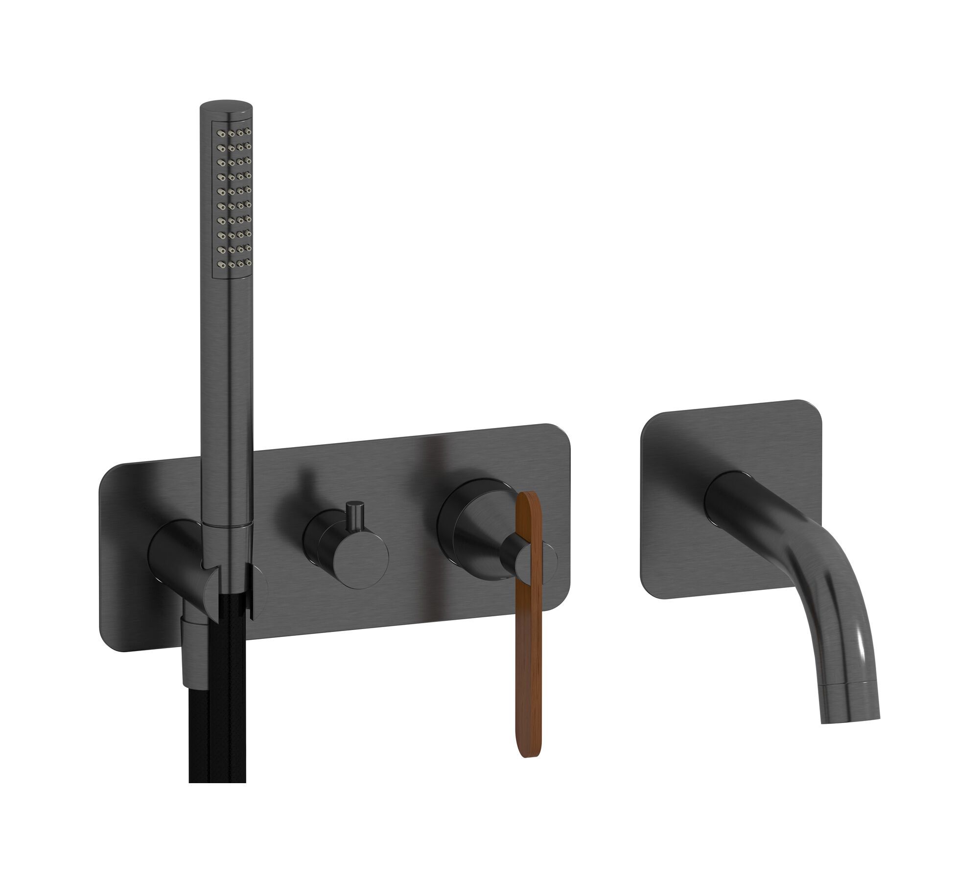 Смеситель для душа с 4 отверстиями и ручным душем IB Soho ARCH-00114766 - Вид №2