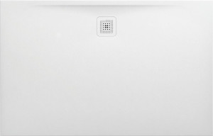 H2109590780001 Душевой поддон, материал Marbond, ультратонкий, прямоугольный, слив по длинной стороне LAUFEN PRO