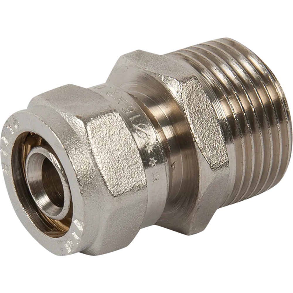 Соединитель обжимной Valtec 16×3/4" для трубных систем 10512421 STLM-0000524