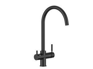 Однорычажный смеситель для кухни с поворотным изливом