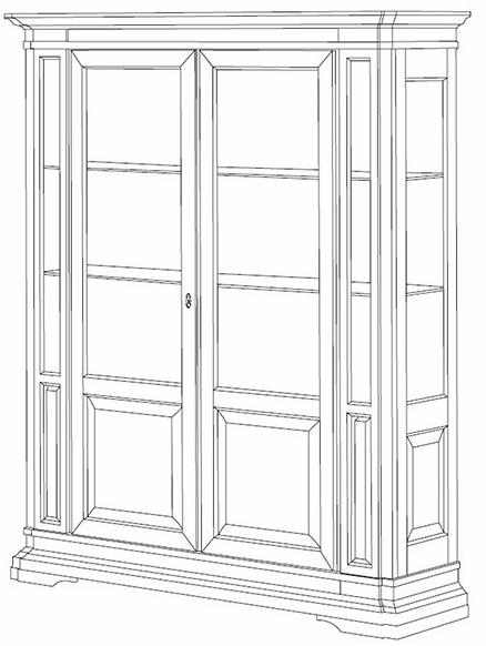 Arvestyle Витрина из массива дерева San marco Ks-e414 - Вид №2