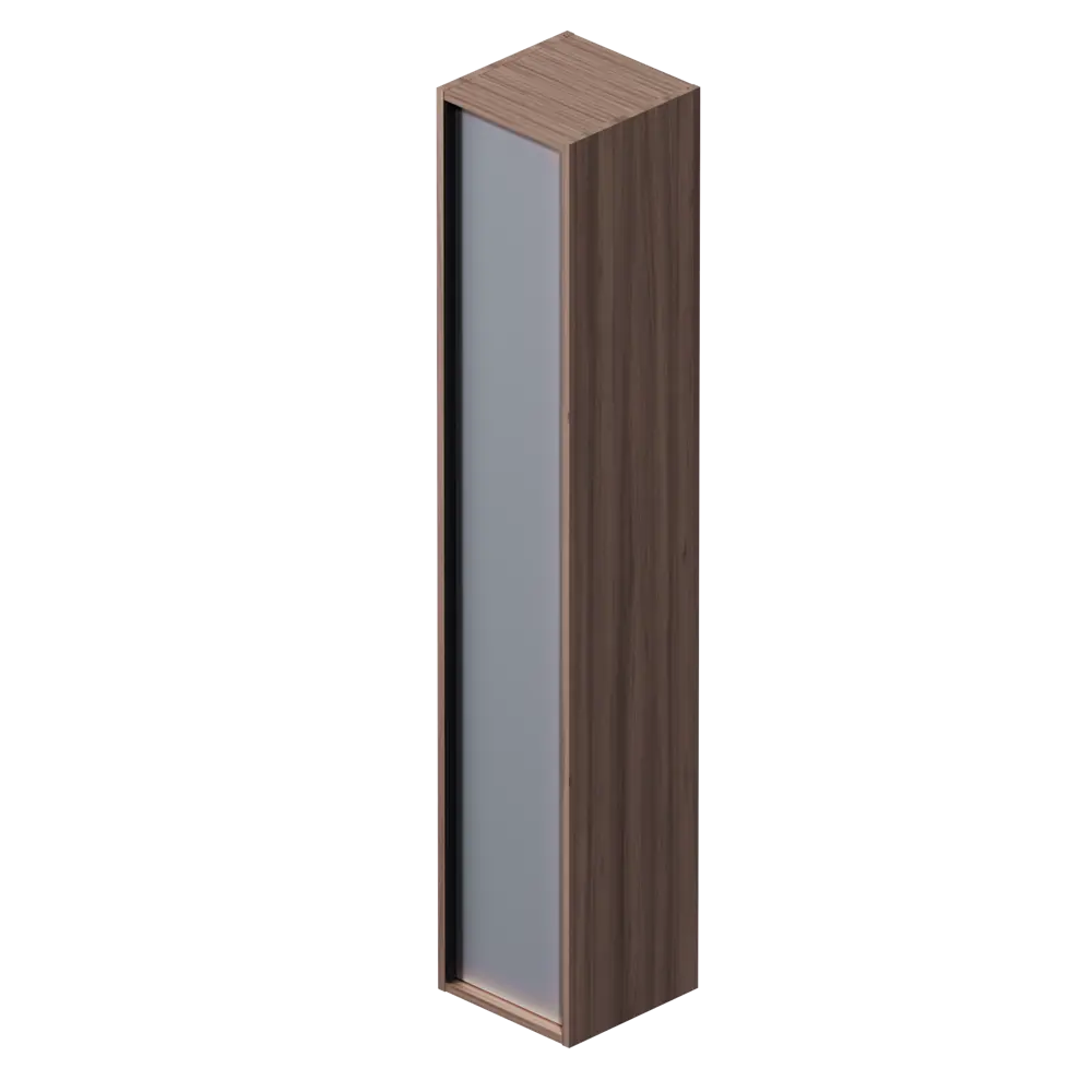 AM.PM Stern - Подвесной шкаф для ванной 163x30 см в цвете орех 87021101 STLM-0072800