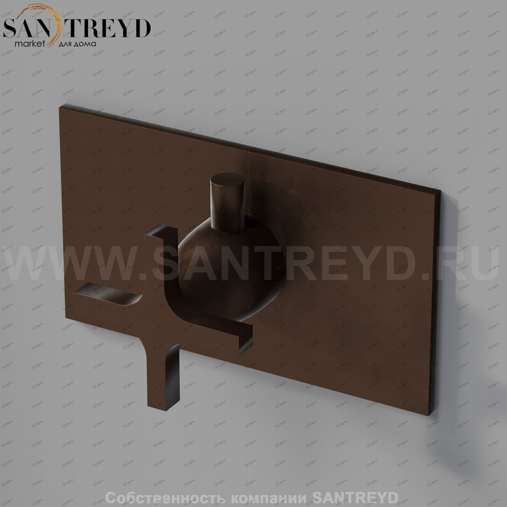 Термостат AMEM350BR MEMORY бронзовый Agape