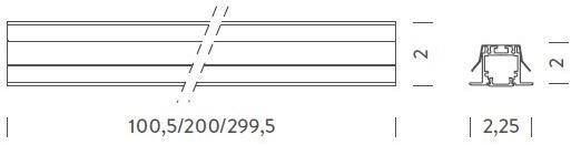 NEMO Линейный световой профиль из алюминия для светодиодных модулей sun-id-1359231 - Вид №6