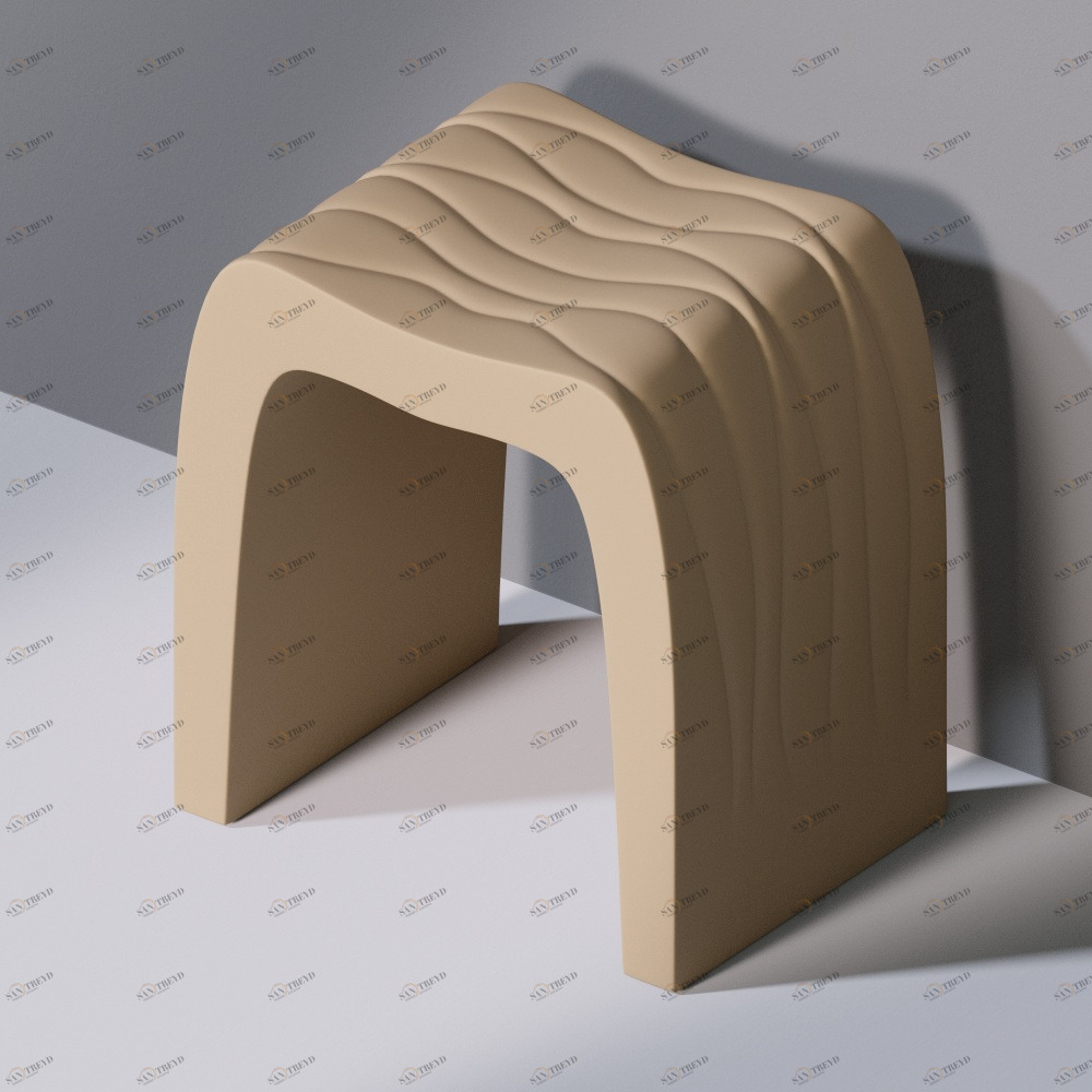 Стул для ванной C100 WAVES SEAT бежевый AeT ITALIA С100131