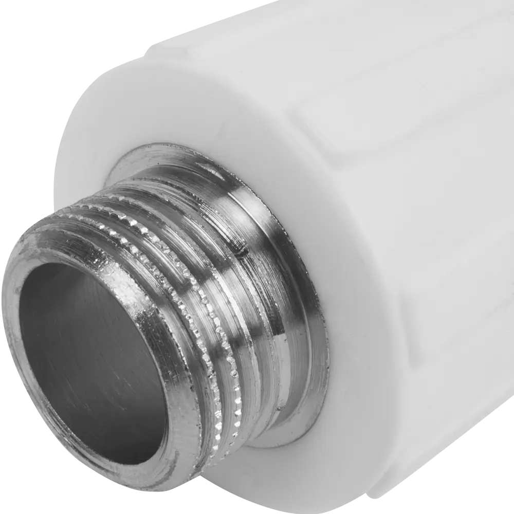 Муфта комбинированная ПОЛИТЭК 25 мм x 1/2" для соединения труб 13564606 STLM-0003360 - Вид №1