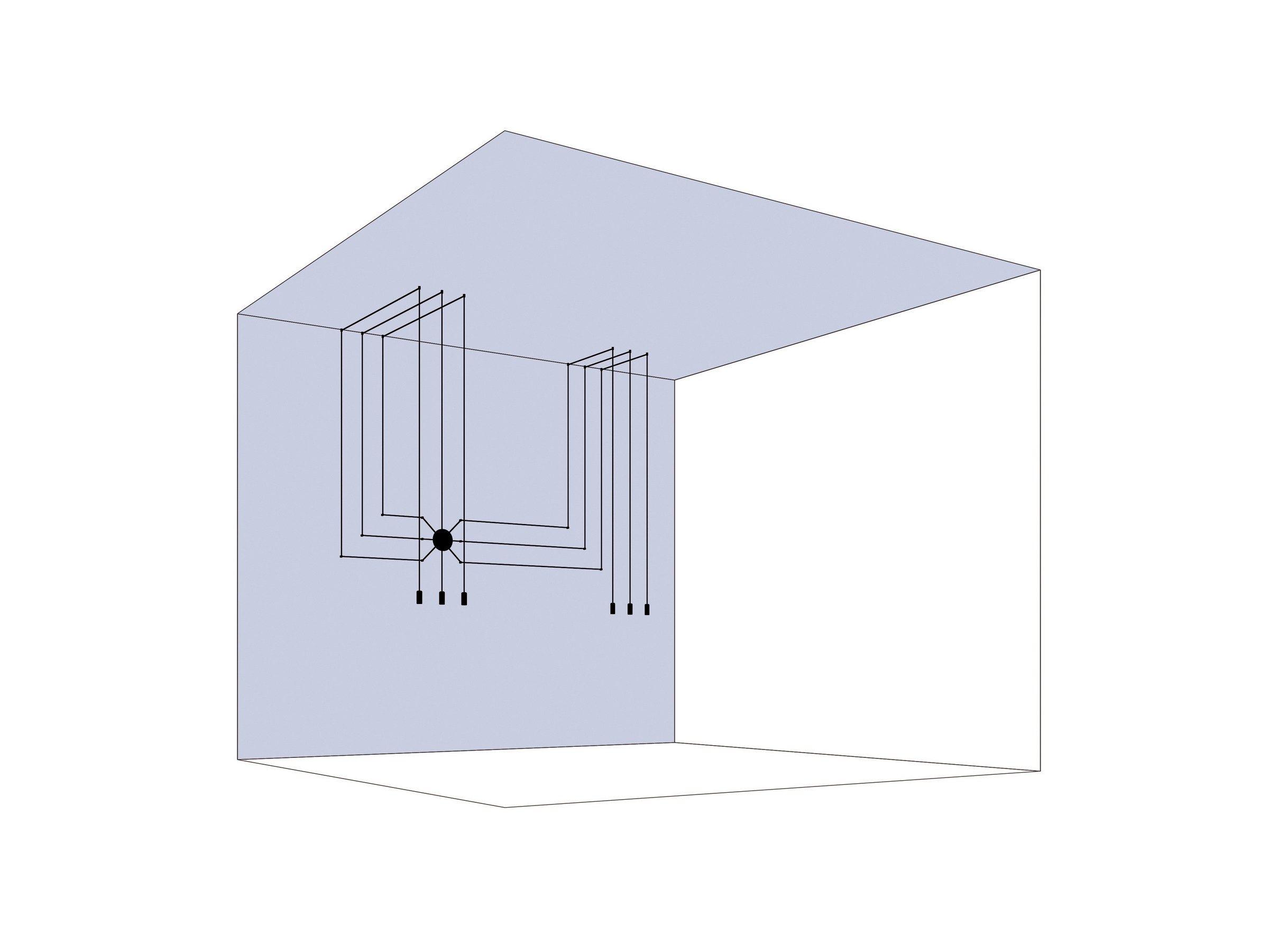 Светодиодный подвесной светильник Vibia Wireflow Free-Form ARCH-00046115 - Вид №12