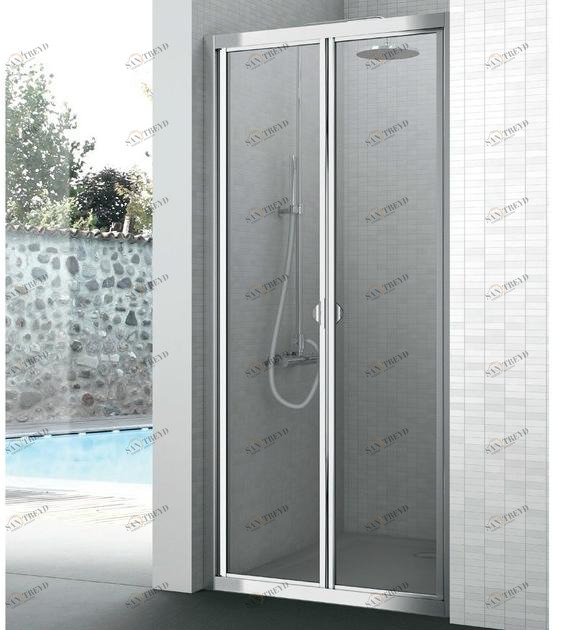 Gruppo Geromin Хрустальный душевой бокс с откидной дверцей Flow sun-id-1436709