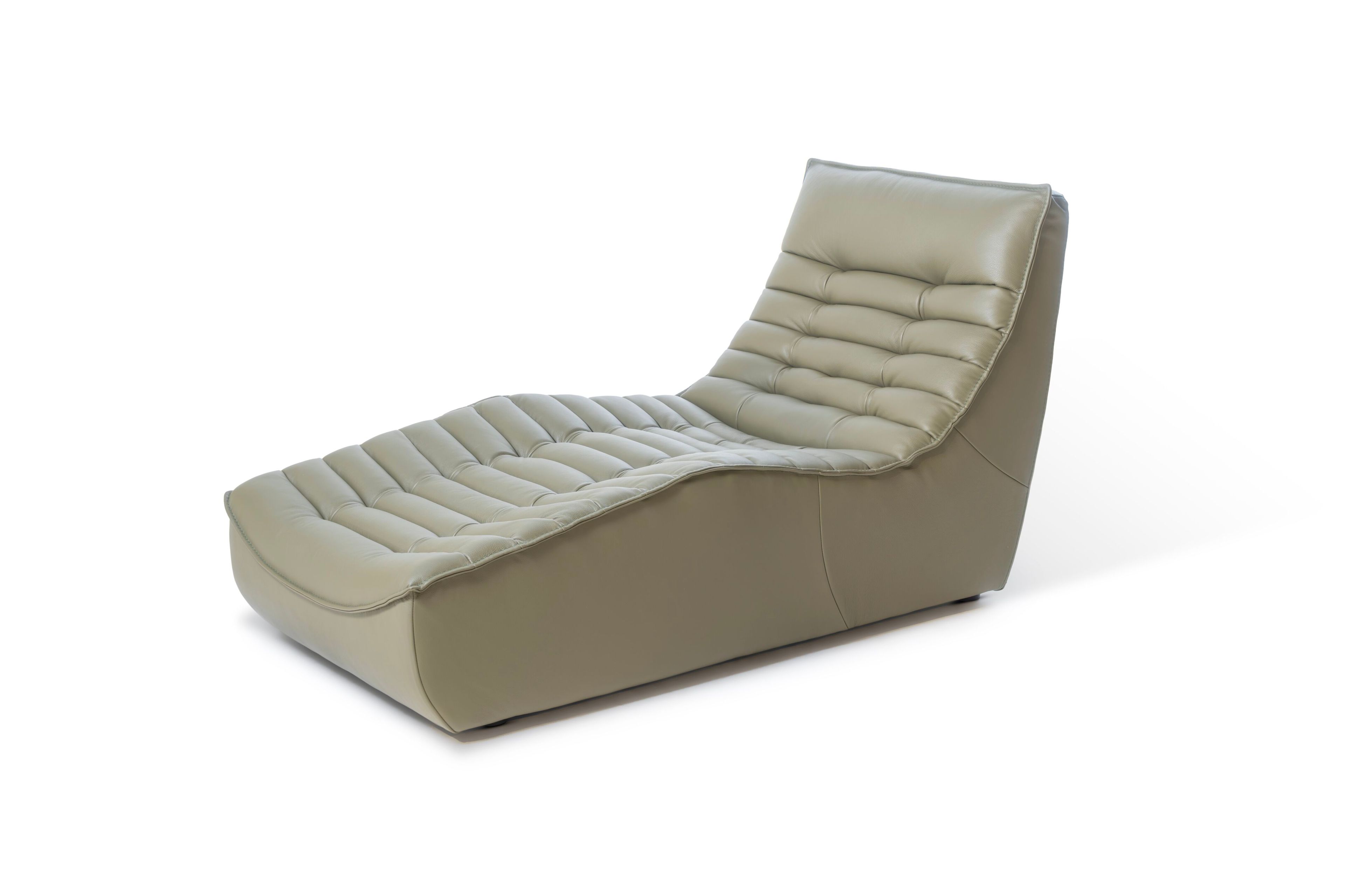 Кожаный мягкий шезлонг Calia Italia Modular ARCH-00080850 - Вид №1