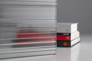 FSRT539 Монолитное стекло литого профиля с текстурой палочек Forms-surfaces