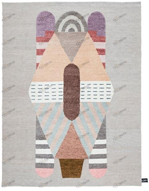 cc-tapis Ковер ручной работы с геометрическими мотивами Signature sun-id-1367882