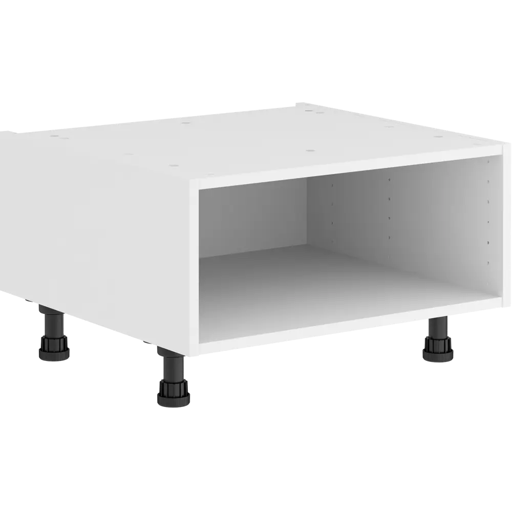 Каркас напольный на колонку Delinia ID 60x25.6x56 см, ЛДСП, белый 82117435 STLM-2203096  - Вид №1