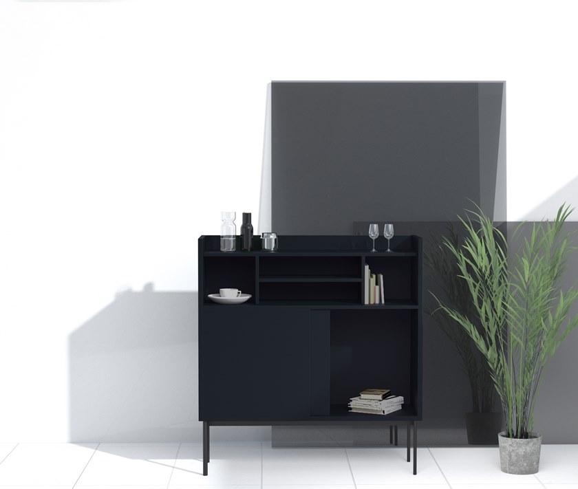 Grado Design Буфет из лакированной мдф с раздвижными дверцами Lin Lin-ca-04 - Вид №2