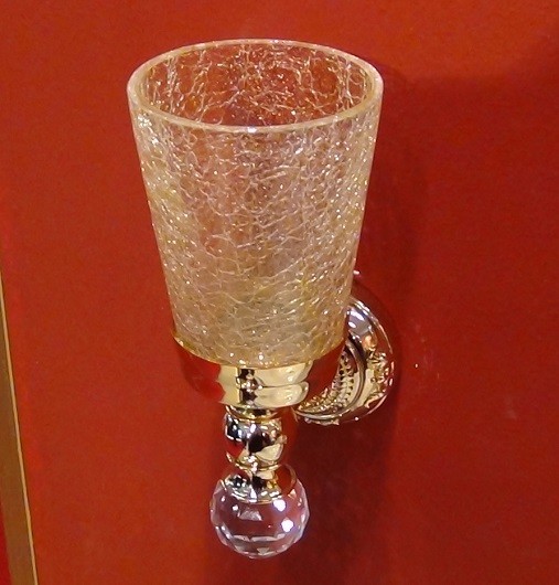 Стакан для щеток MIGLIORE.CRistalia ML.CRS-60.212.DO - золото  - Вид №5