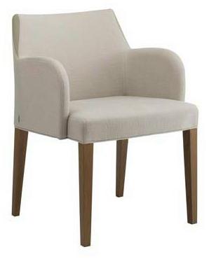 Potocco Стул с обивкой и подлокотниками Slice 772/pi - Вид №2