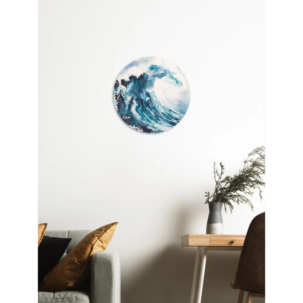 Картина на стекле Postermarket Волна 40x40 см 89347373 STLM-2089593  - Вид №3