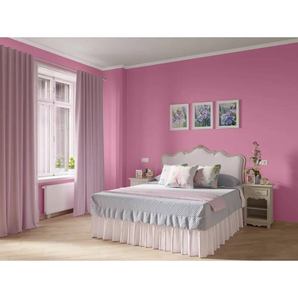 Краска для гостиной и офиса цвет английский розовый 0.9 л 81963857 STLM-2163518 PARADE ICE  - Вид №5