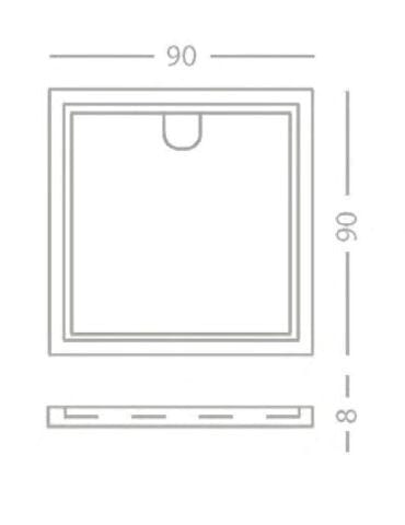 Утопленный поддон для душа из камня Лечче PIMAR P30 ARCH-00064663 - Вид №10