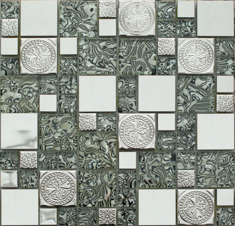 Мозаика металлическая MS-620 SN-Mosaic Metal 