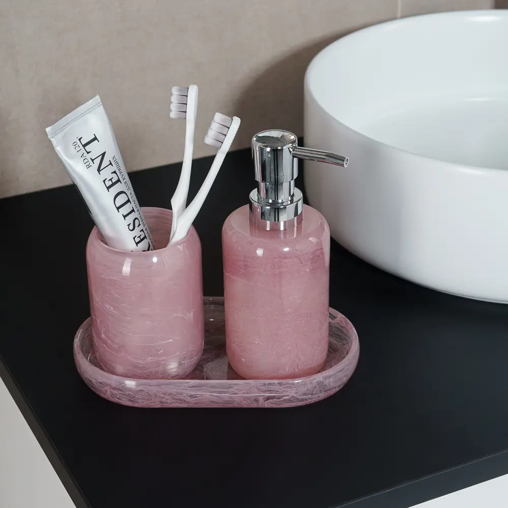 Стакан для зубных щеток Verran Desire в нежном розовом цвете 89384113 STLM-1576224 - Вид №6