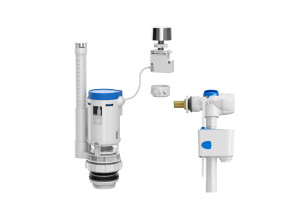 A822505900 ПЛЮС - Полный комплект механизма боковой подачи и механизма двойной разгрузки. Компактный. ROCA Mecanismos