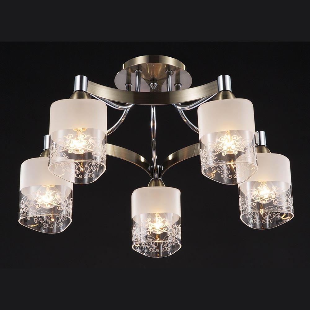 Потолочная люстра Freya Tasmania FR5475CL-05CH FREYA TASMANIA 285777 Белый  - Вид №1
