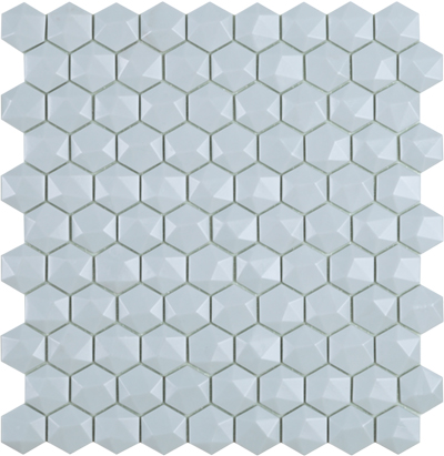 Гексагоны света: мозаика Vidrepur Hexagon Nordic STP-ST242