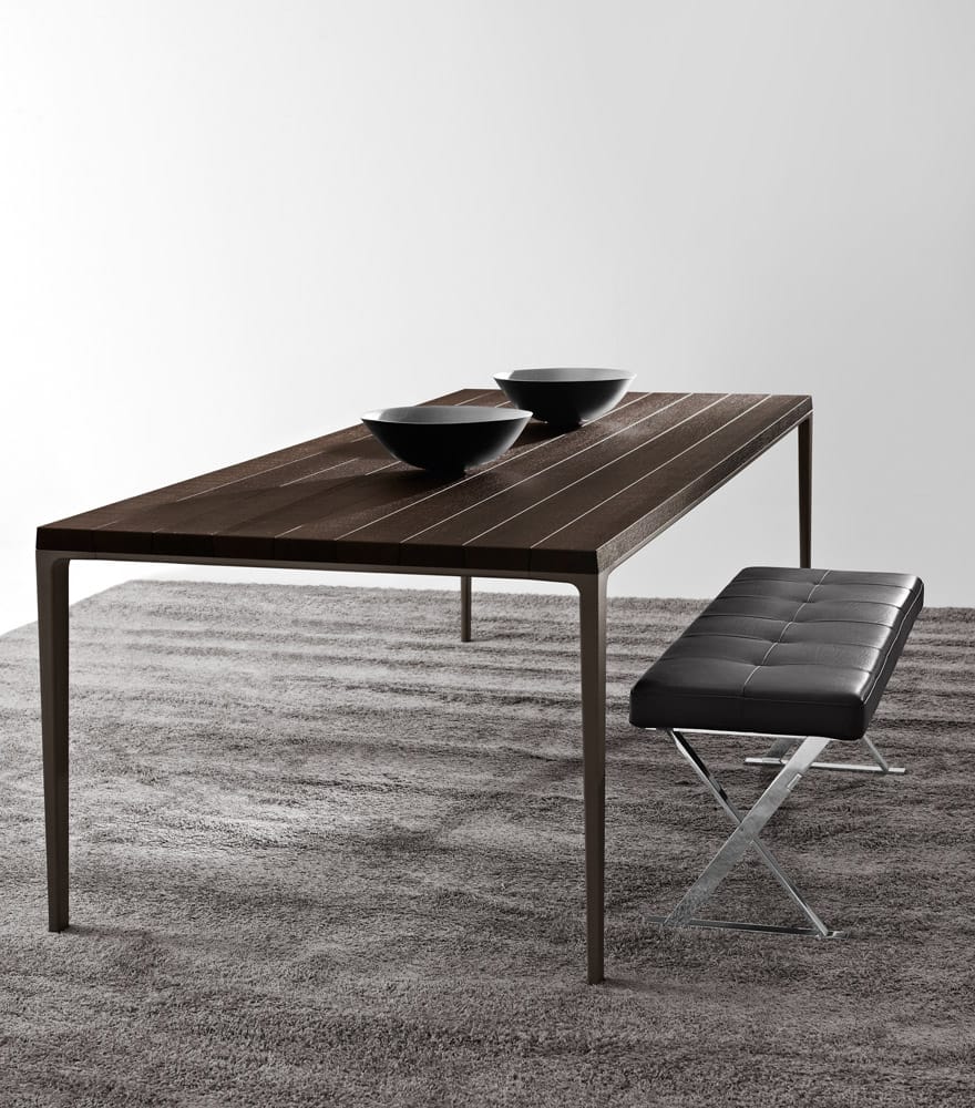 Деревянный прямоугольный стол Maxalto Antares ARCH-00148181 - Вид №1