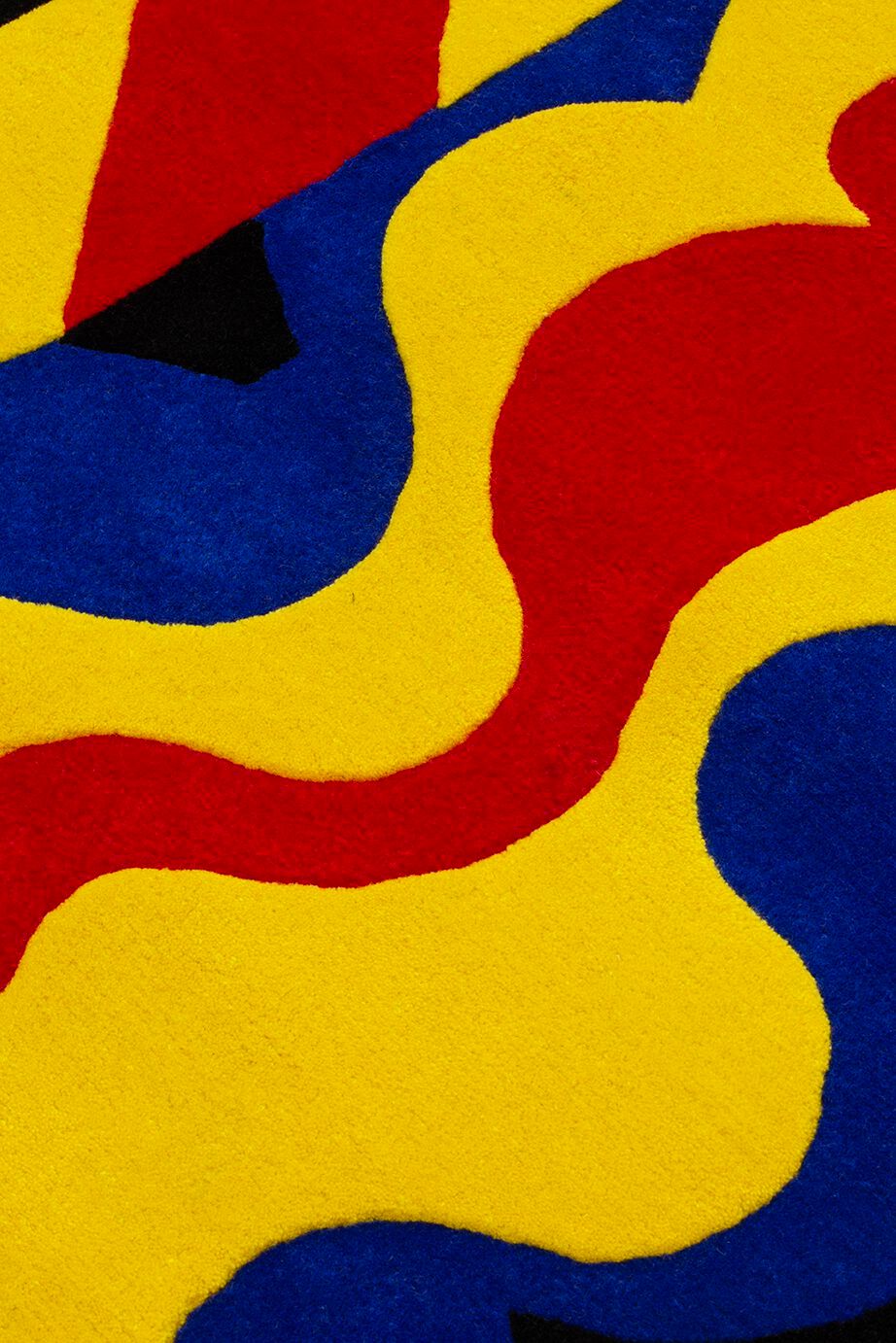 Шерстяной ковер ручной работы Poltronova бабочка, луг и небо ARCH-00055143 - Вид №3