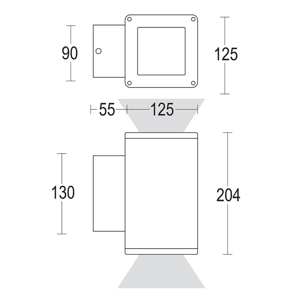 Torre W Ghidini Torre .05 Темно-Cерый (Матовый) - Вид №1