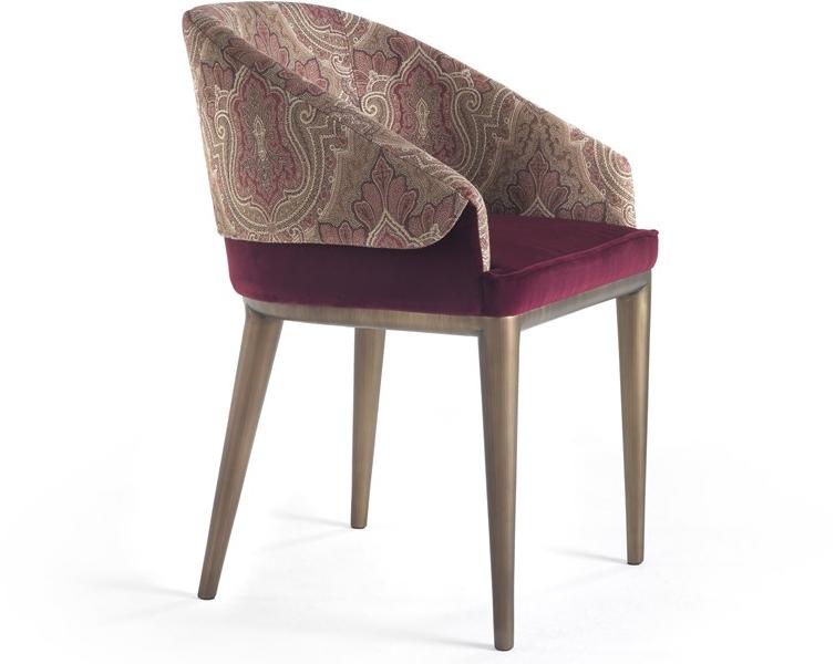 ETRO Home Interiors Мягкое бархатное кресло с подлокотниками  E.pic.132.a  - Вид №2