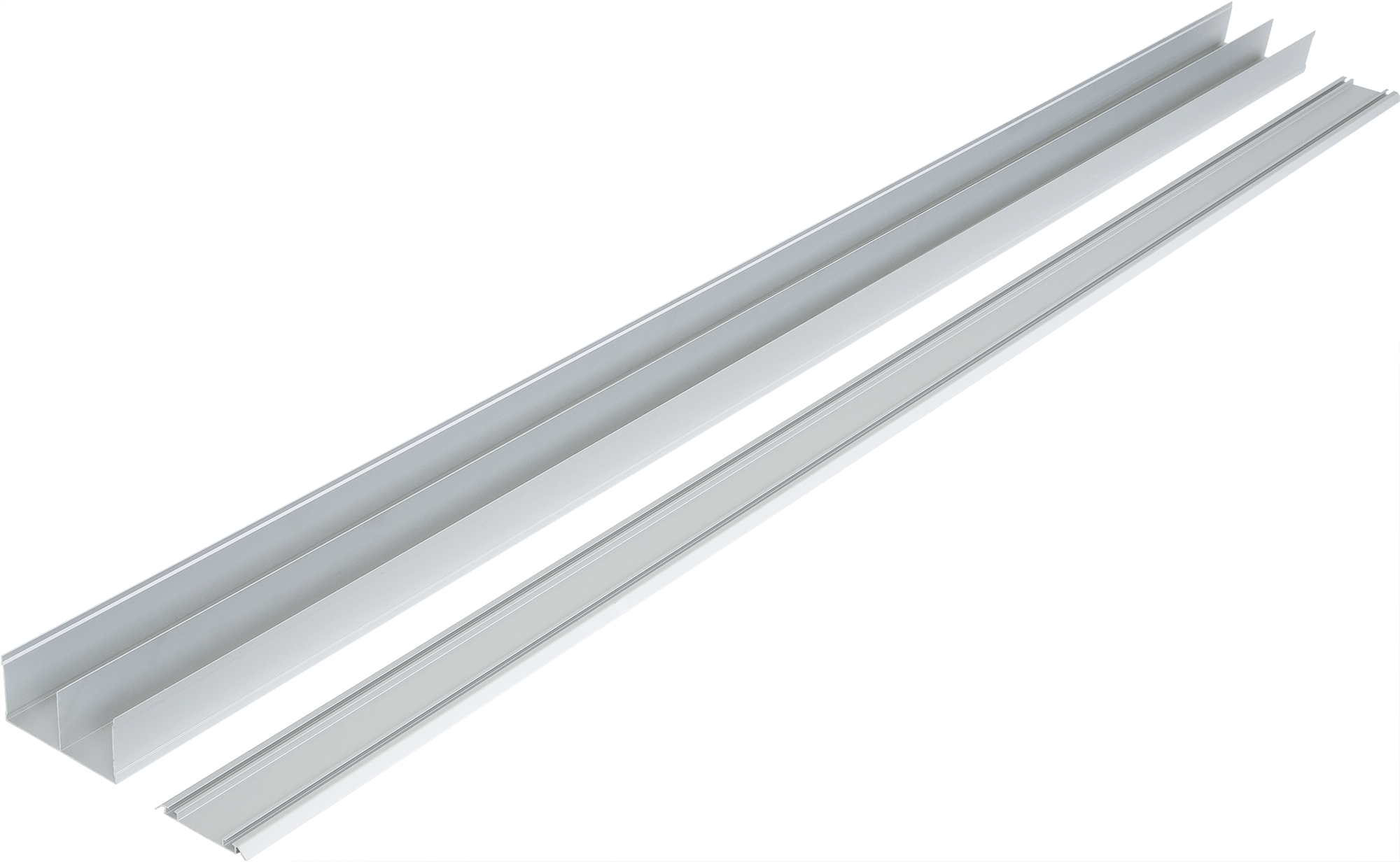 SPACEO - Направляющие для раздвижных дверей 158,3 см матовое серебро 82109759 STLM-0019229 - Вид №1