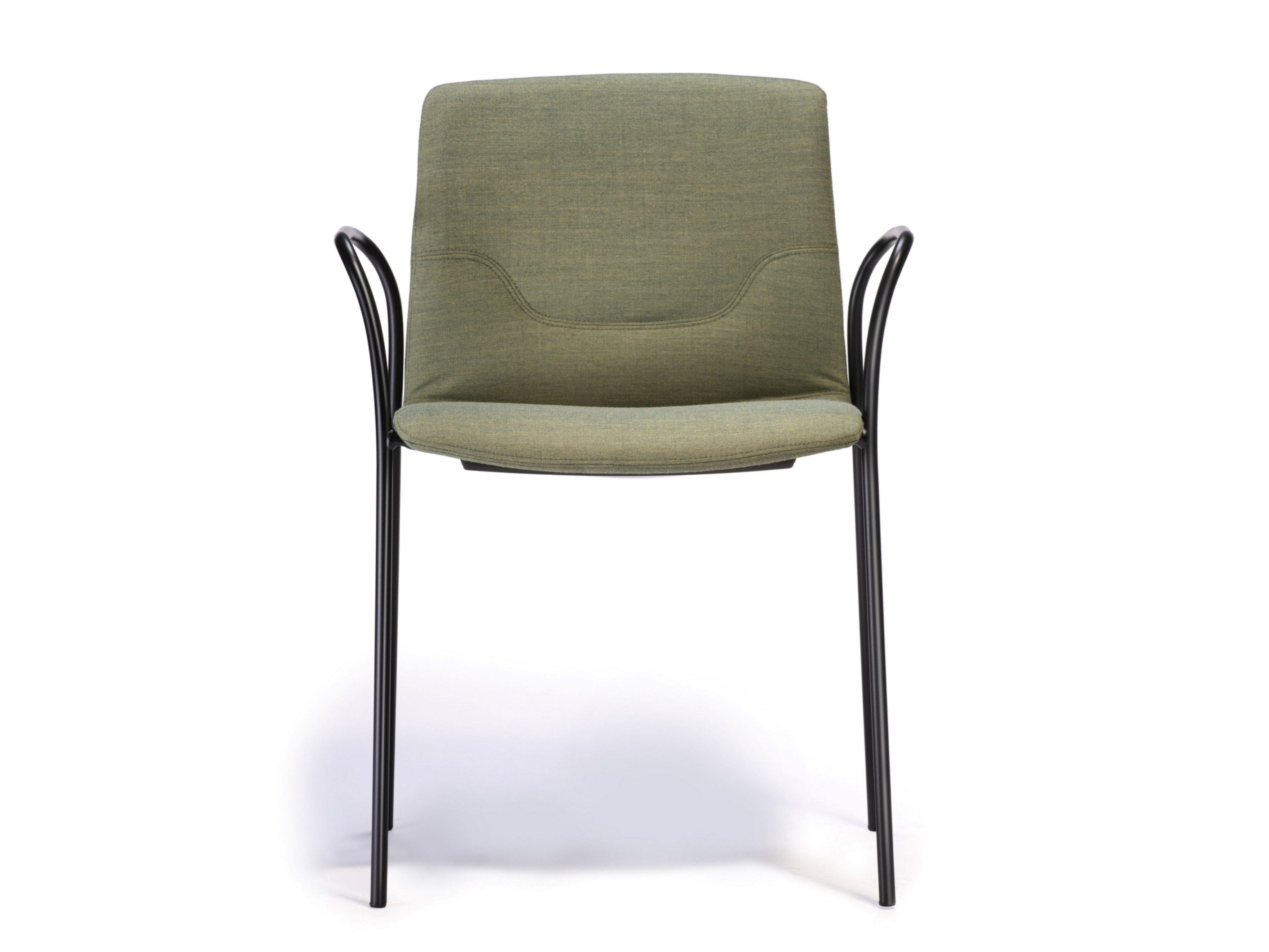 Тканевый стул с подлокотниками GABER ARCH-00075220 - Вид №1