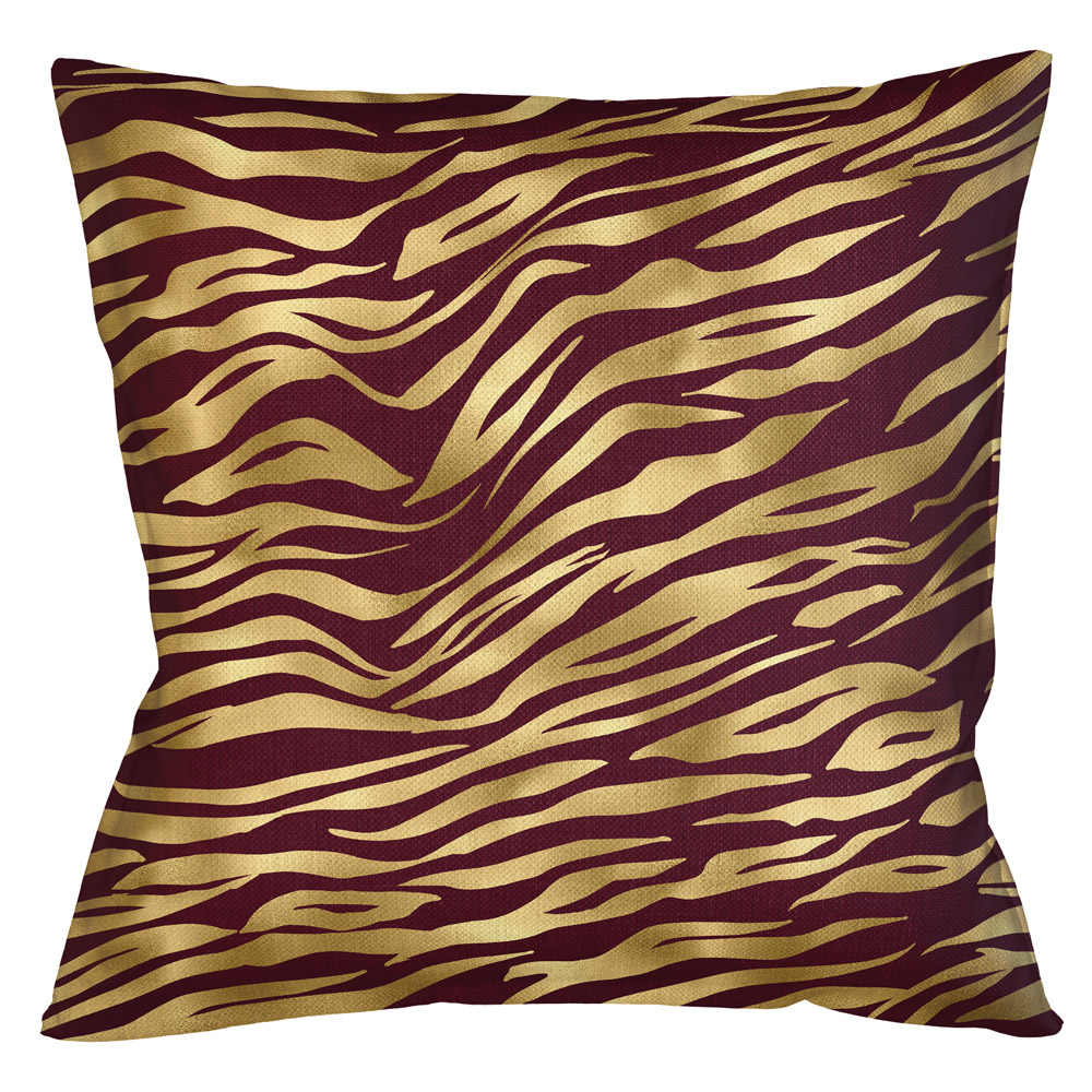 5115144 Интерьерная подушка «Зебра» (бордо) Object Desire 