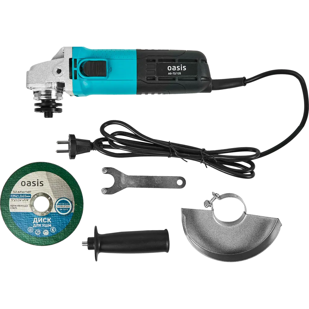 Угловая шлифмашина Oasis AG-72/125 для точной резки и шлифовки 86578326 STLM-0844120 - Вид №4