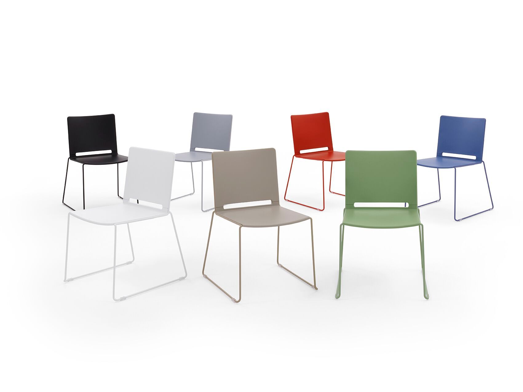 Штабелируемый стул из полипропилена Diemmebi laFILÒ ARCH-00007457 - Вид №2