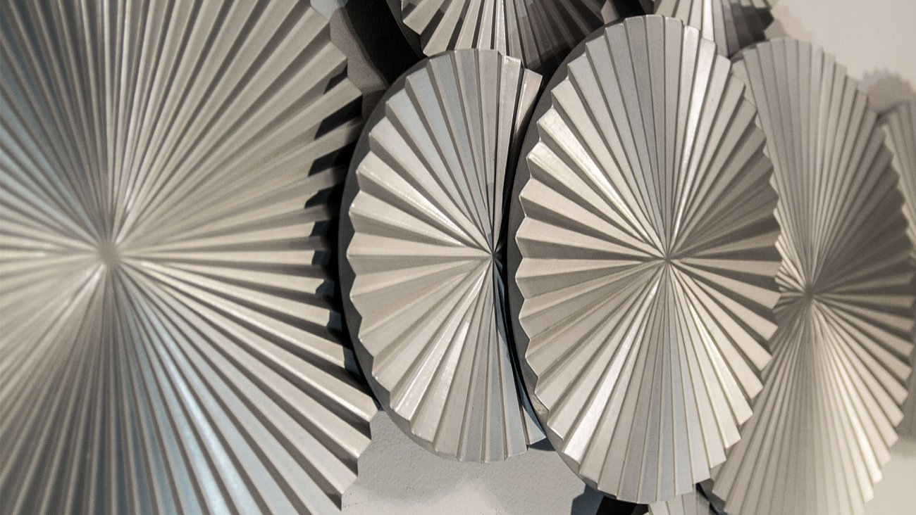 Панно декоративное настенное из дерева 160х90 см серебряное Silver-9 EVENHOME  00-3878820 Серебро  - Вид №4