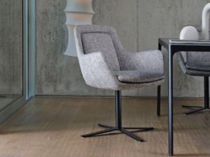 Ткань спиц поворотный стул