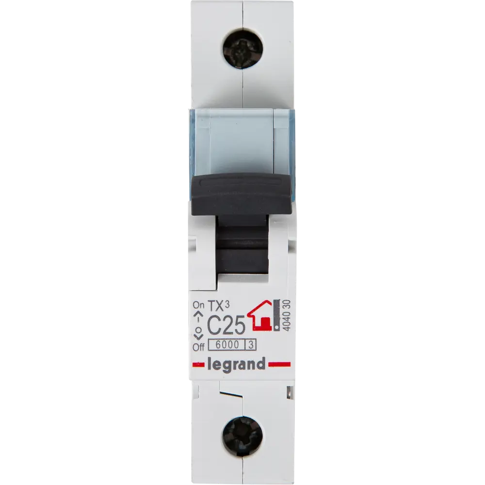 Автоматический выключатель Legrand TX3 1P C25 А 6 кА 10304817 STLM-2200949  - Вид №1