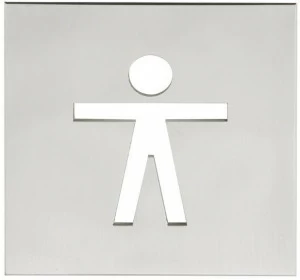 Formani Знак из нержавеющей стали Square Lsqp100d