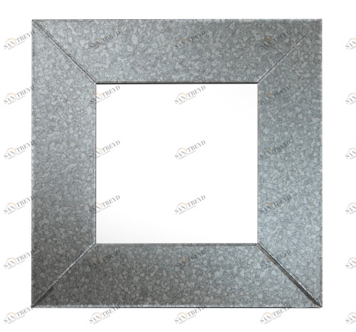 Зеркало квадратное серое Italo PUSHA ДИЗАЙНЕРСКИЕ 062653 Серый 